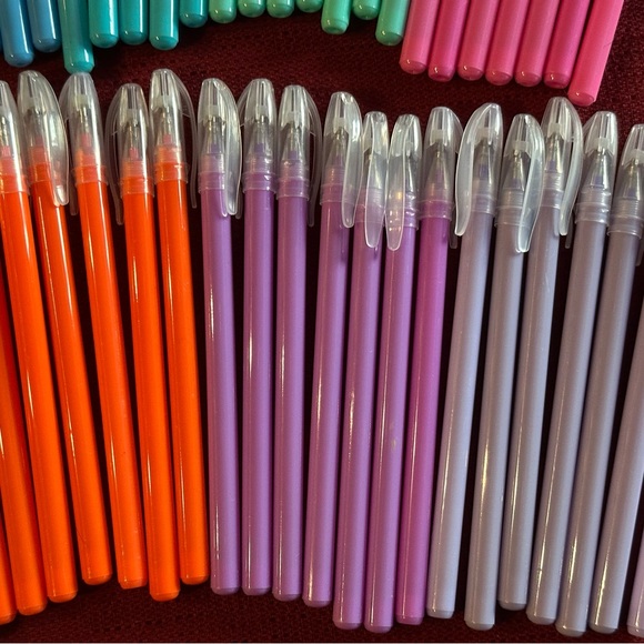 Neon Gel Pens - set of 102 - Picture 4 of 6